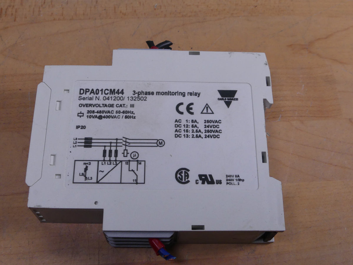 Carlo Gavazzi DPA01CM44  Phase Monitoring Relais