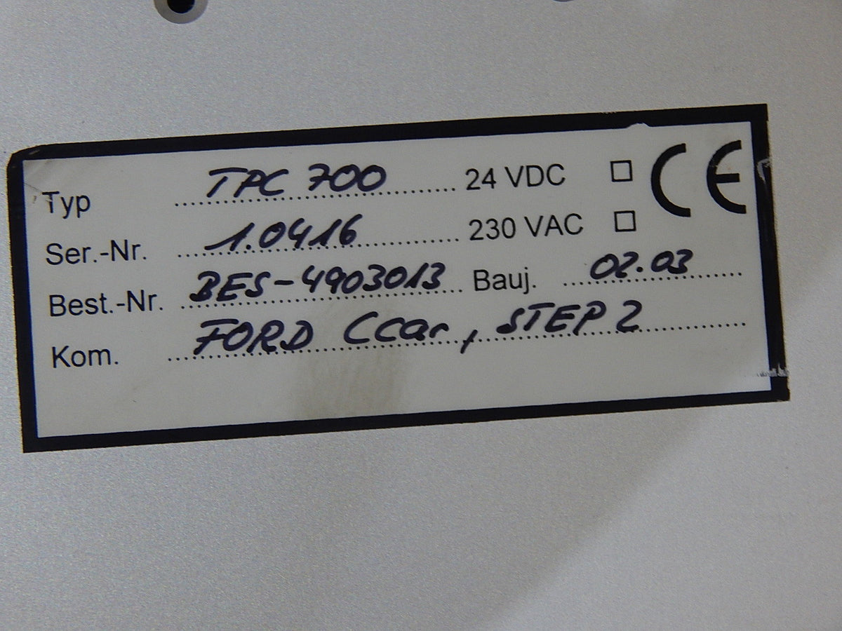 GH-Induction TPC 700 Bedienterminal  mit  verschiedene Module NTB.MPB DEB Used