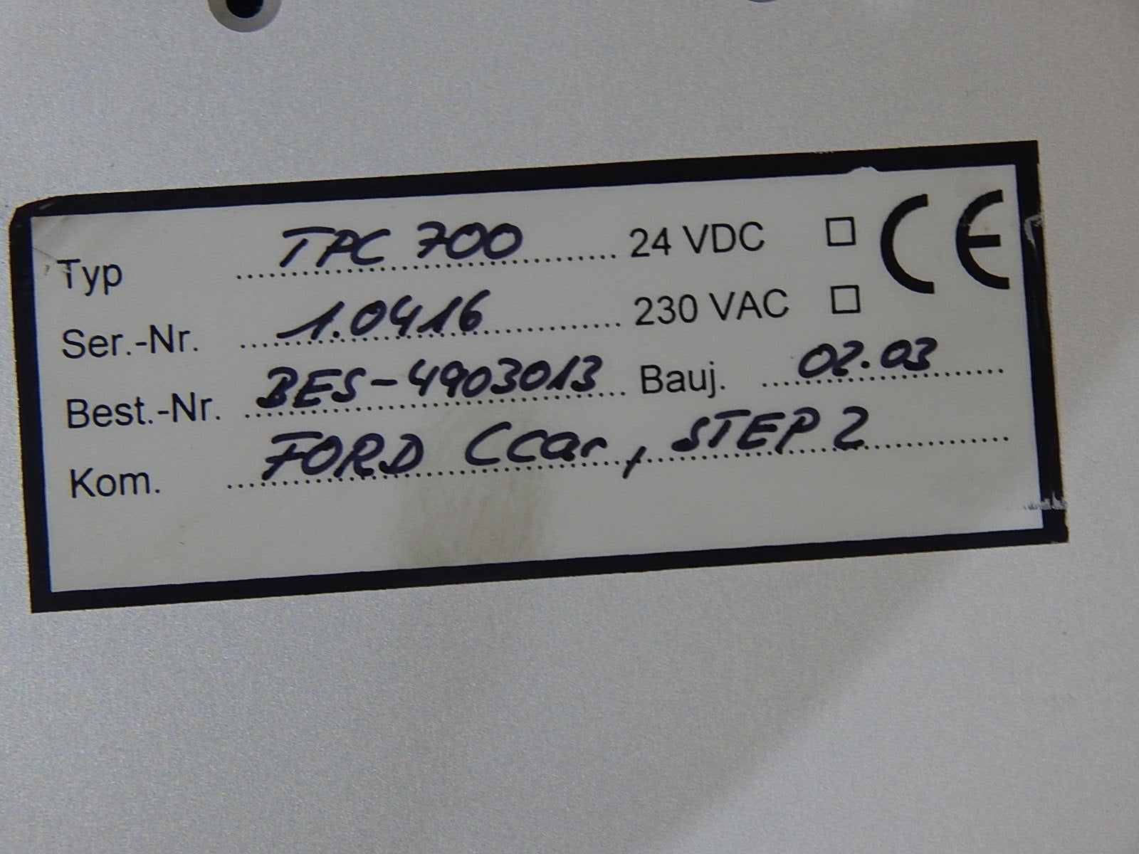 GH-Induction TPC 700 Bedienterminal  mit  verschiedene Module NTB.MPB DEB Used