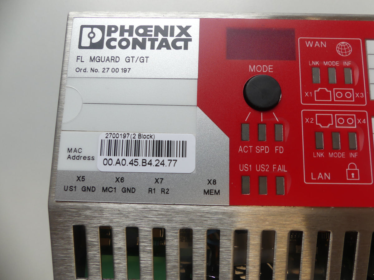 Phoenix Contact 2700197 FL MGUARD GT/GT