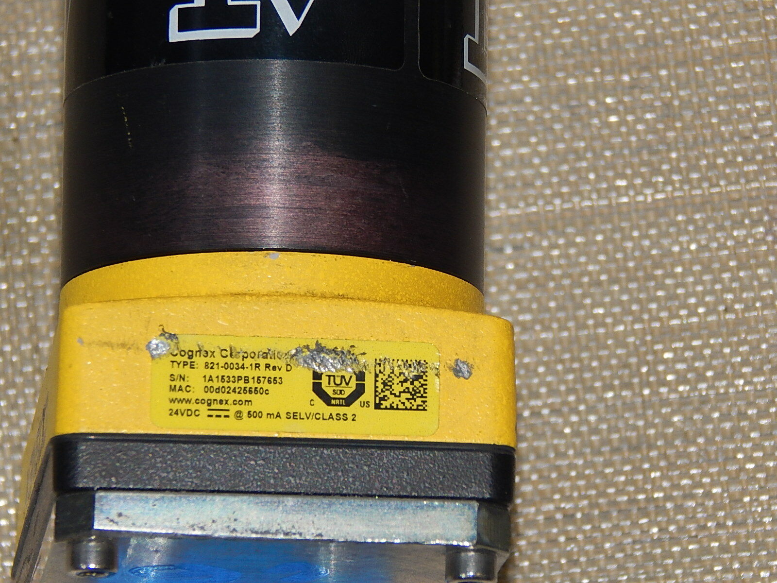 COGNEX Industrie Digital Camera 821-0034-1R Rev. D  used