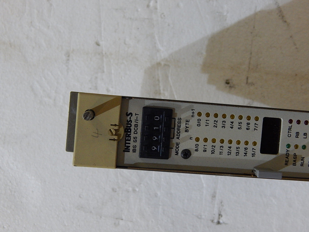 Siemens Simatic S5 Phoenix Contact Interbus-S  IBS S5 DCB/I-T /6ES5 491-0LB11