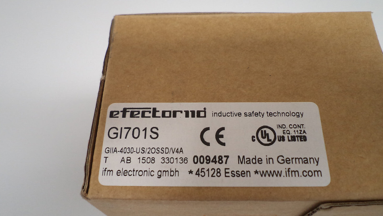 ifm GIIA-4030-US/2OSSD/V4A Sicherheitssensor