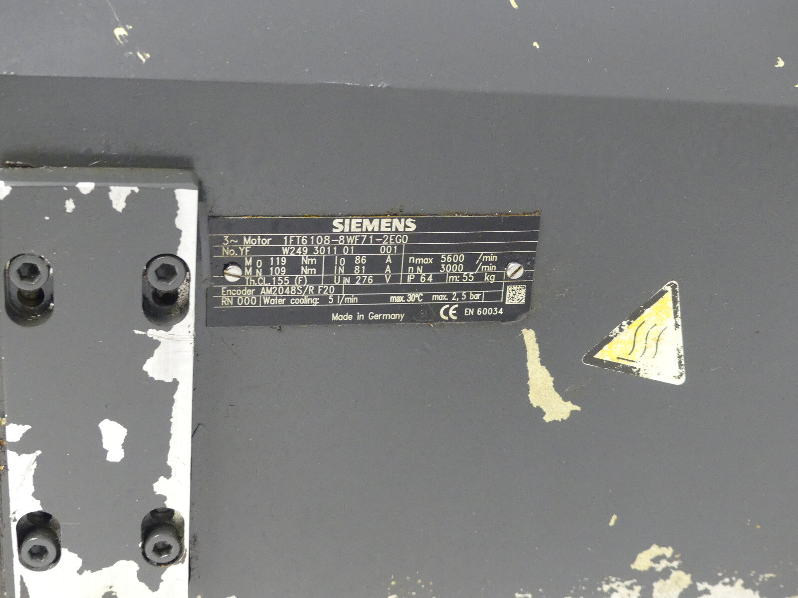 Siemens 1FT6108-8WF71-2EG0
