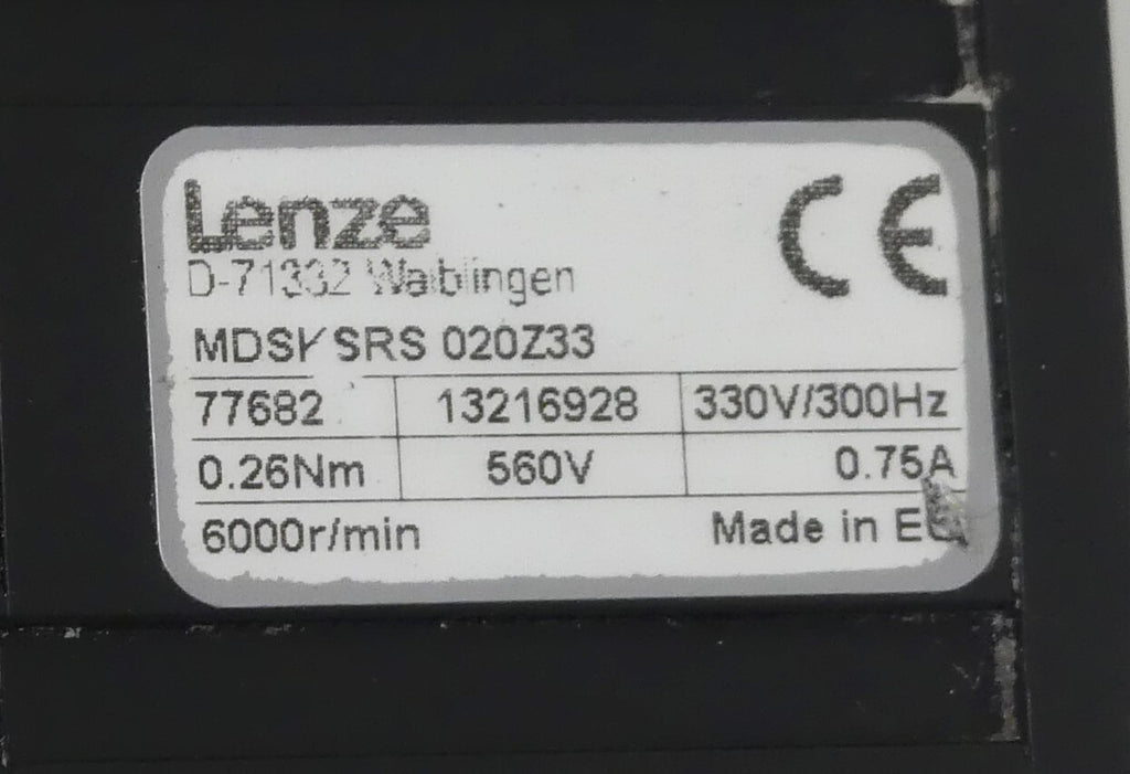 lenze mdsksrs020z33