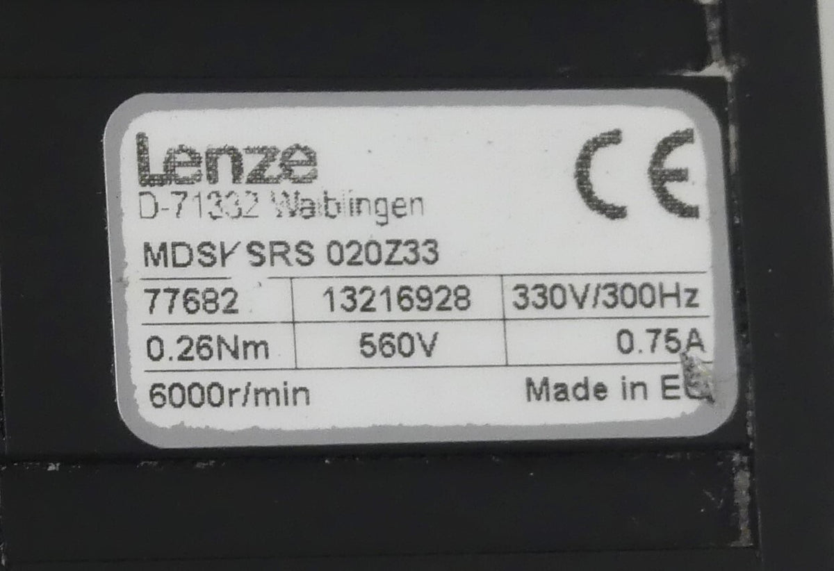 lenze mdsksrs020z33