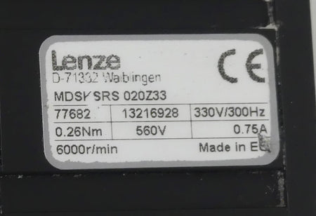 lenze mdsksrs020z33