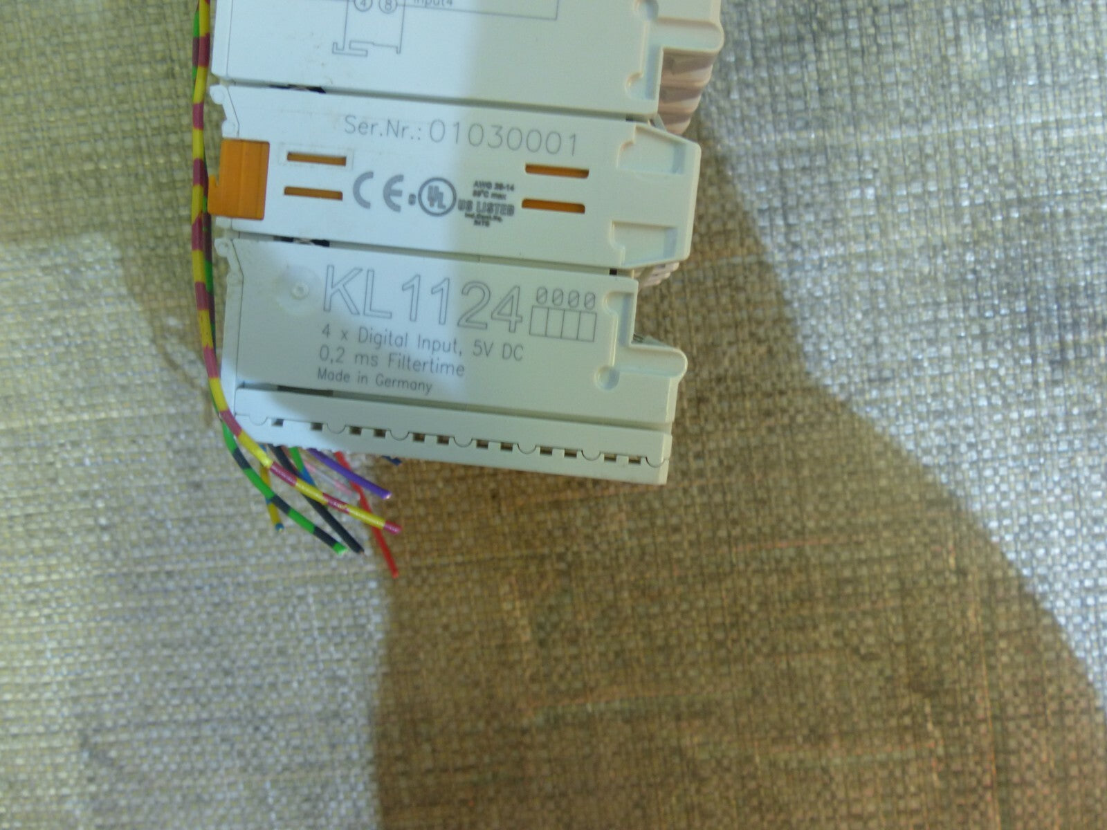4x  Stück  Beckhoff  kL1124  4-kanal digital eingang klemme