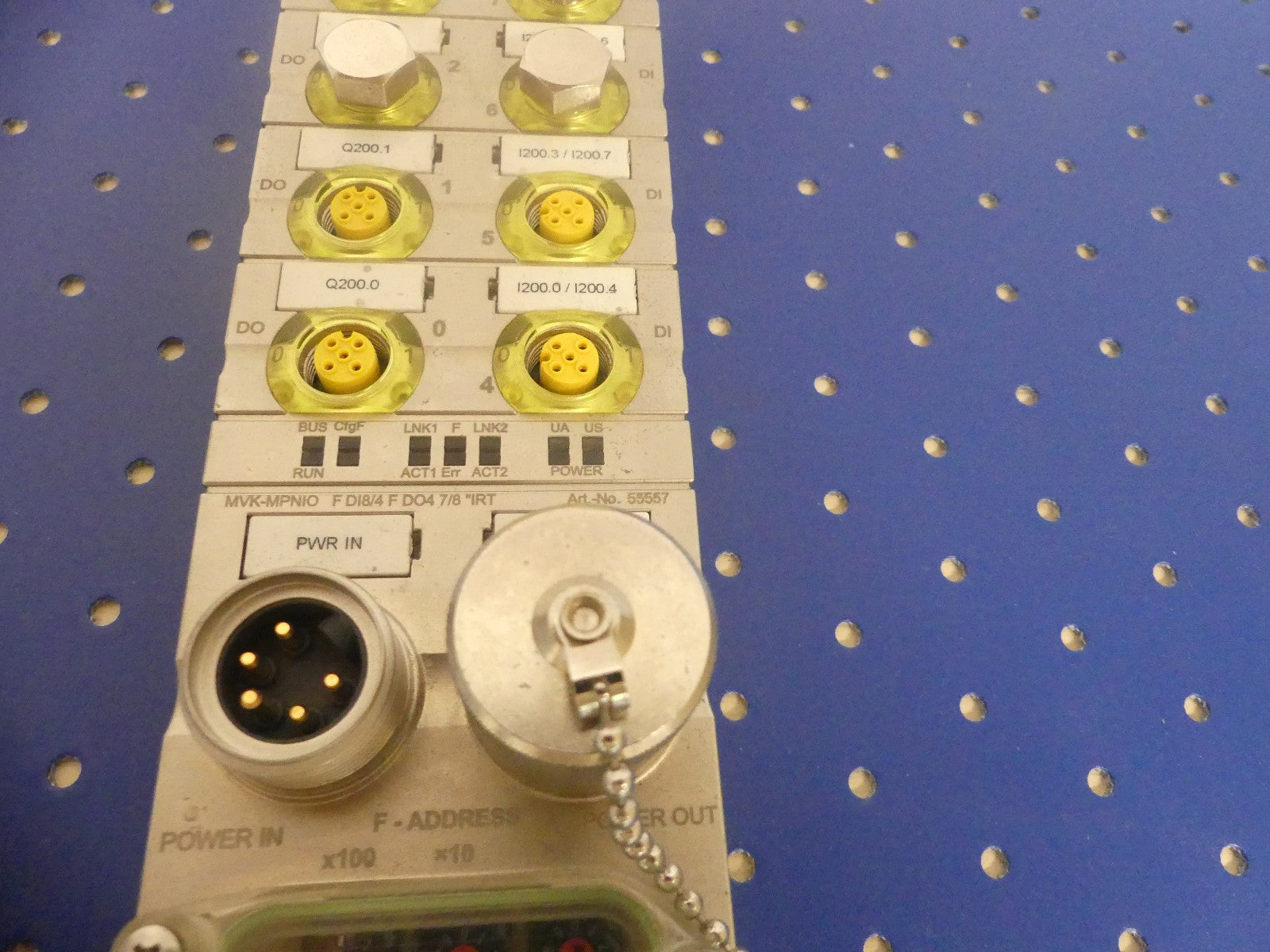 MURR ELEKTRONIK MVK-MPNIO F DI8/4 F D04 7/8 IRT