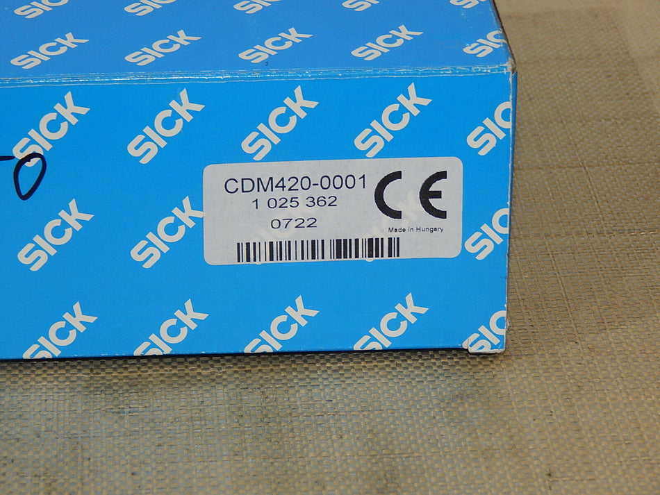  SICK CDM420-0001 ANSCHLUSSMODUL //1025362 New