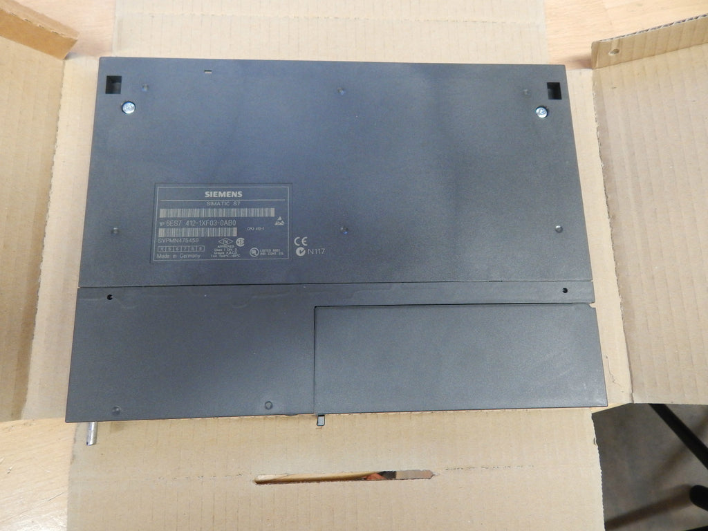 Siemens Simatic S7 CPU 412-1 6ES7 412-1XF03-0AB0 // 6ES7412-1XF03-0AB  Neuwertig