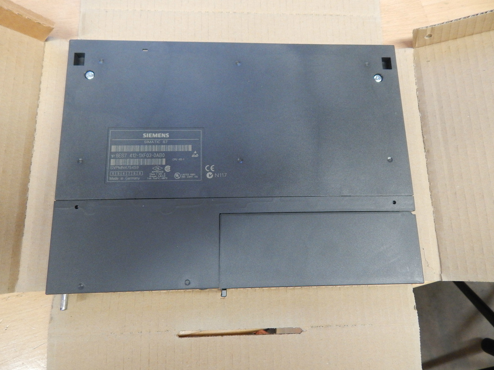 Siemens Simatic S7 CPU 412-1 6ES7 412-1XF03-0AB0 // 6ES7412-1XF03-0AB  Neuwertig