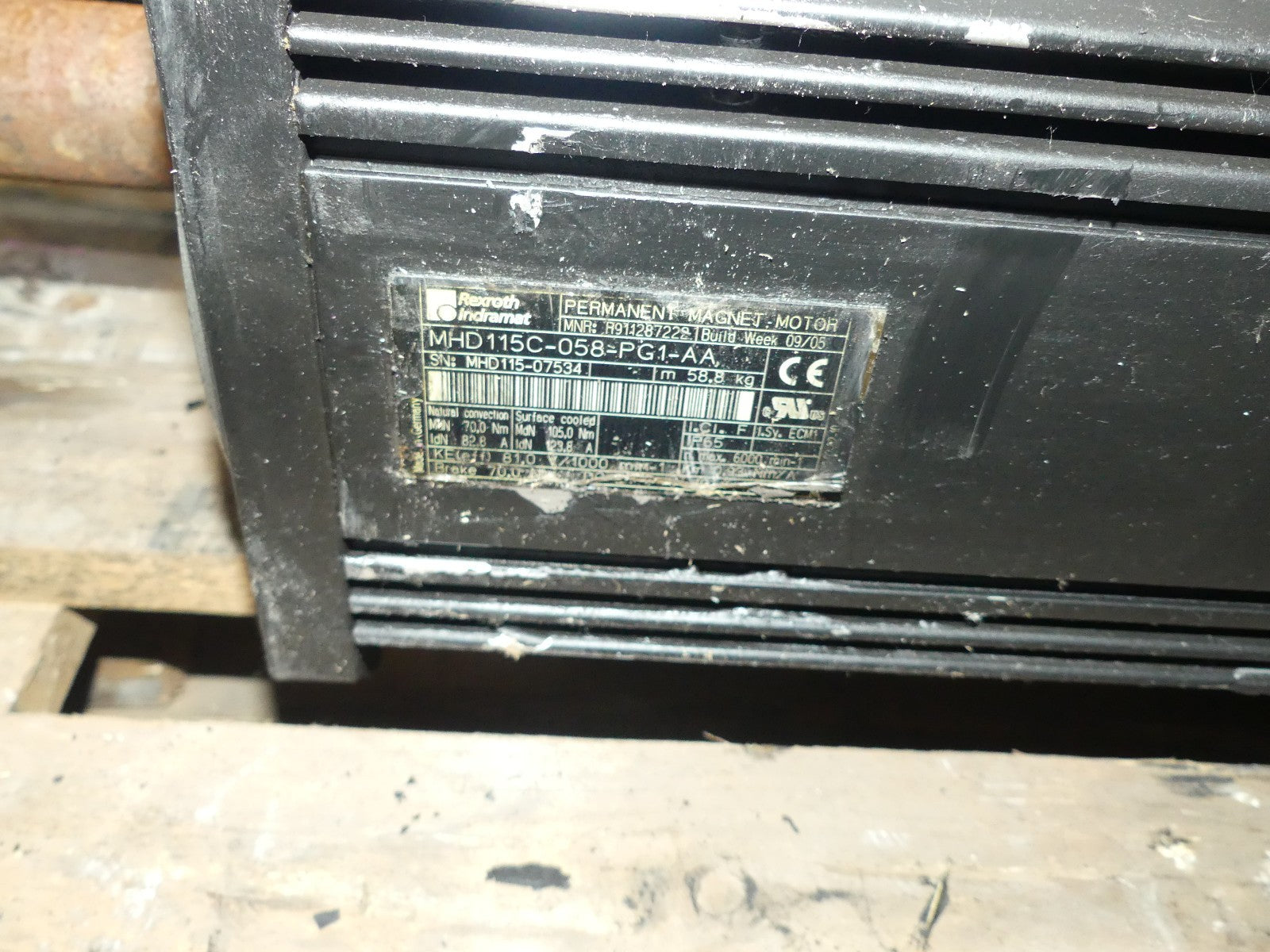 REXROTH MHD115C-058-PG1-AA