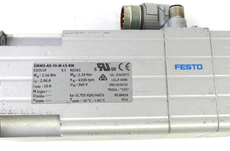 Festo Servomotor EMMS-AS-70-M-LS-RM (550119)