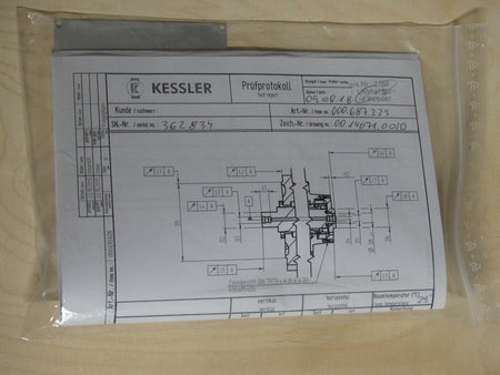kessler spindle DMR 100.46-687.225  spindelmotor