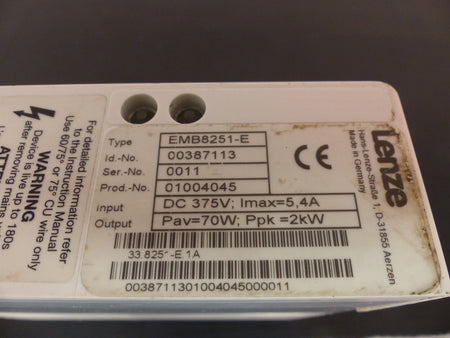LENZE EMB8251-E