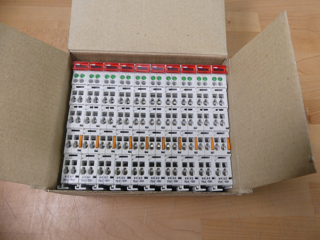 10x Stück Wago 750-501 2-Kanal-Digitalausgang DC 24 V