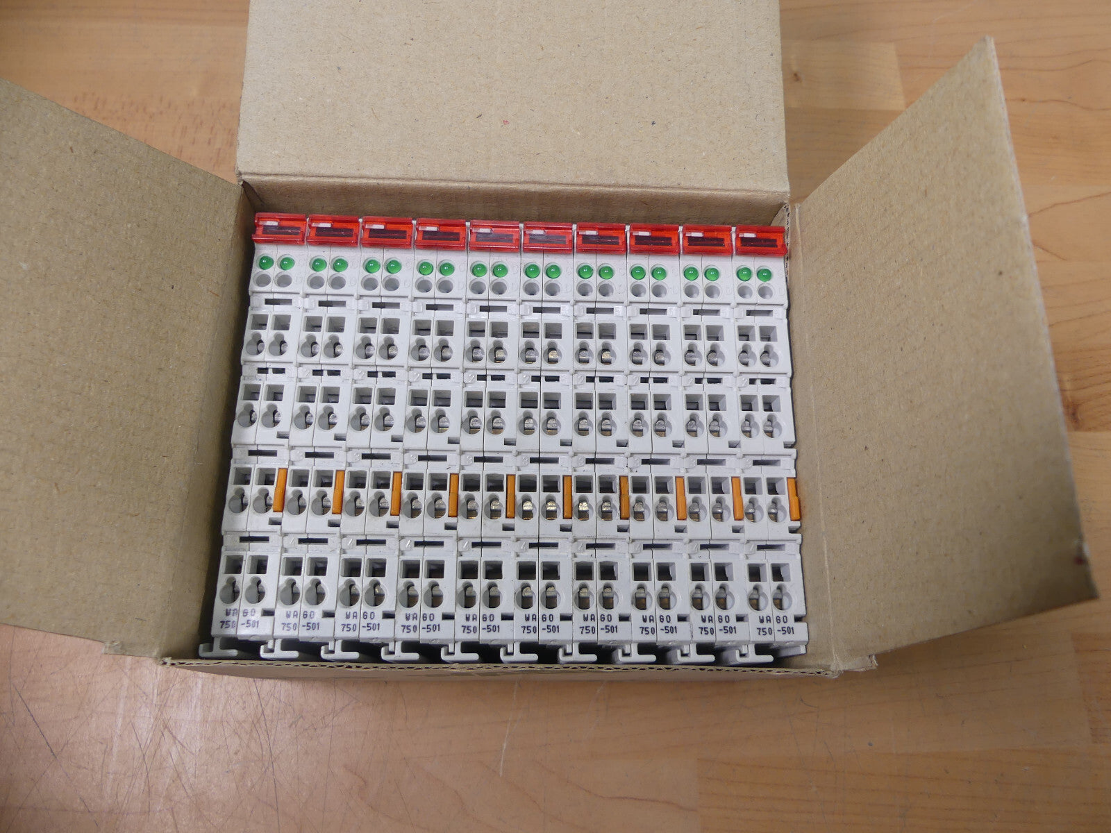 10x Stück Wago 750-501 2-Kanal-Digitalausgang DC 24 V