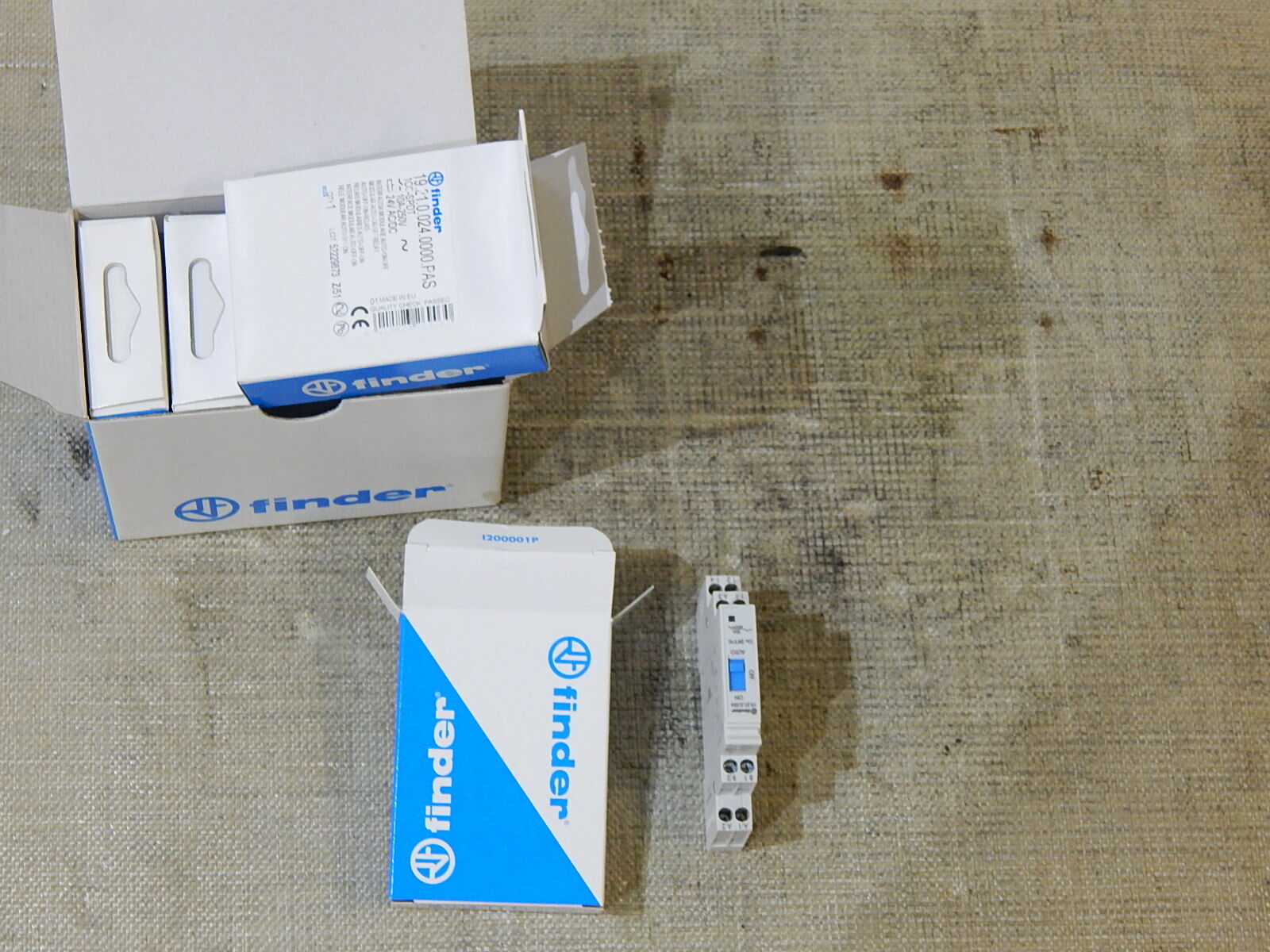  5X Finder Auto-Off-On-Relais 19.21.0.024.0000 1CO-SPDT New