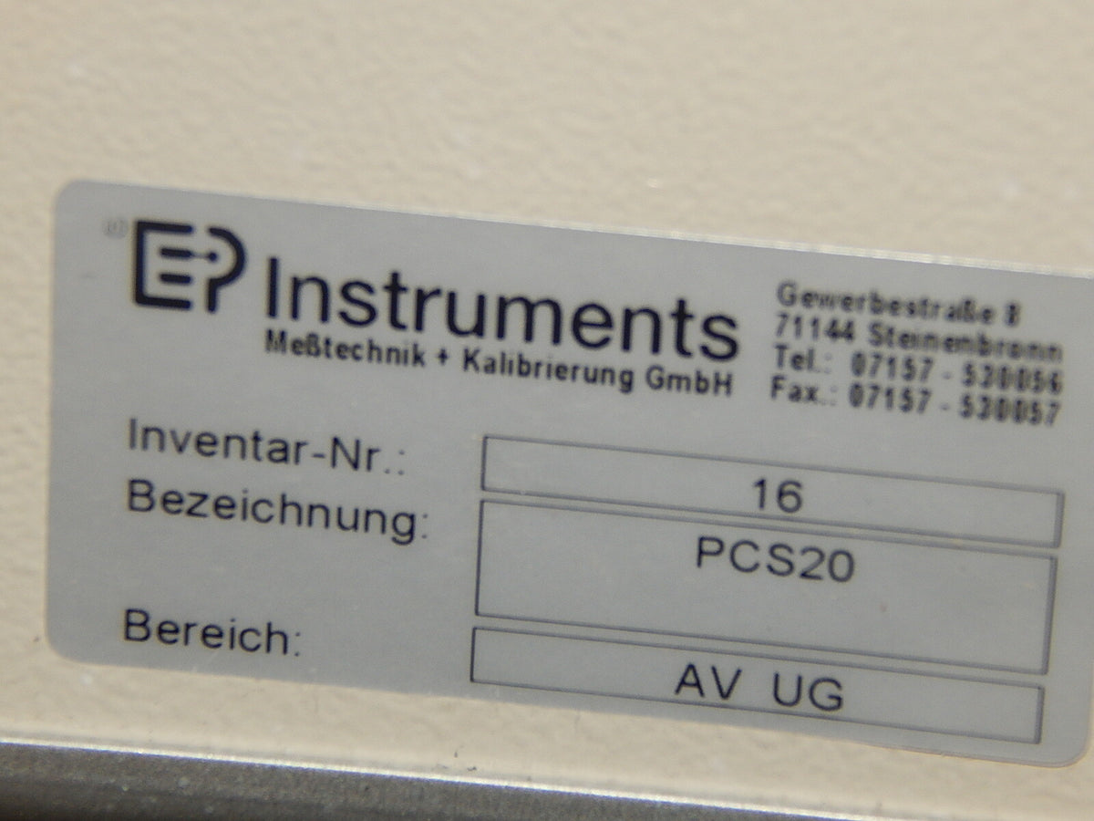 TetraTec Instruments PCS20   Presure Control  system used