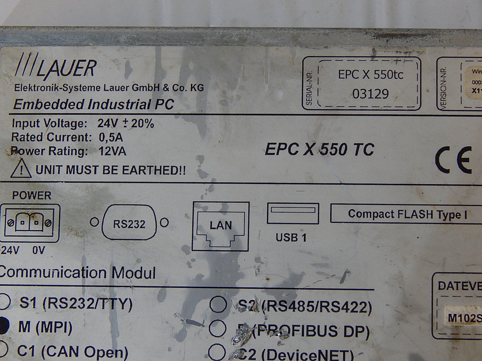 Lauer EPC X 550 TC Leicht gekratz s.Bitte Bilder  Used