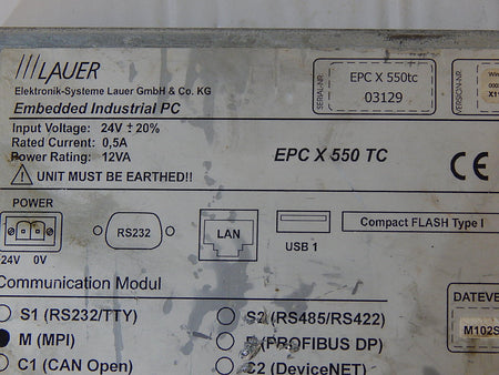 Lauer EPC X 550 TC Leicht gekratz s.Bitte Bilder  Used