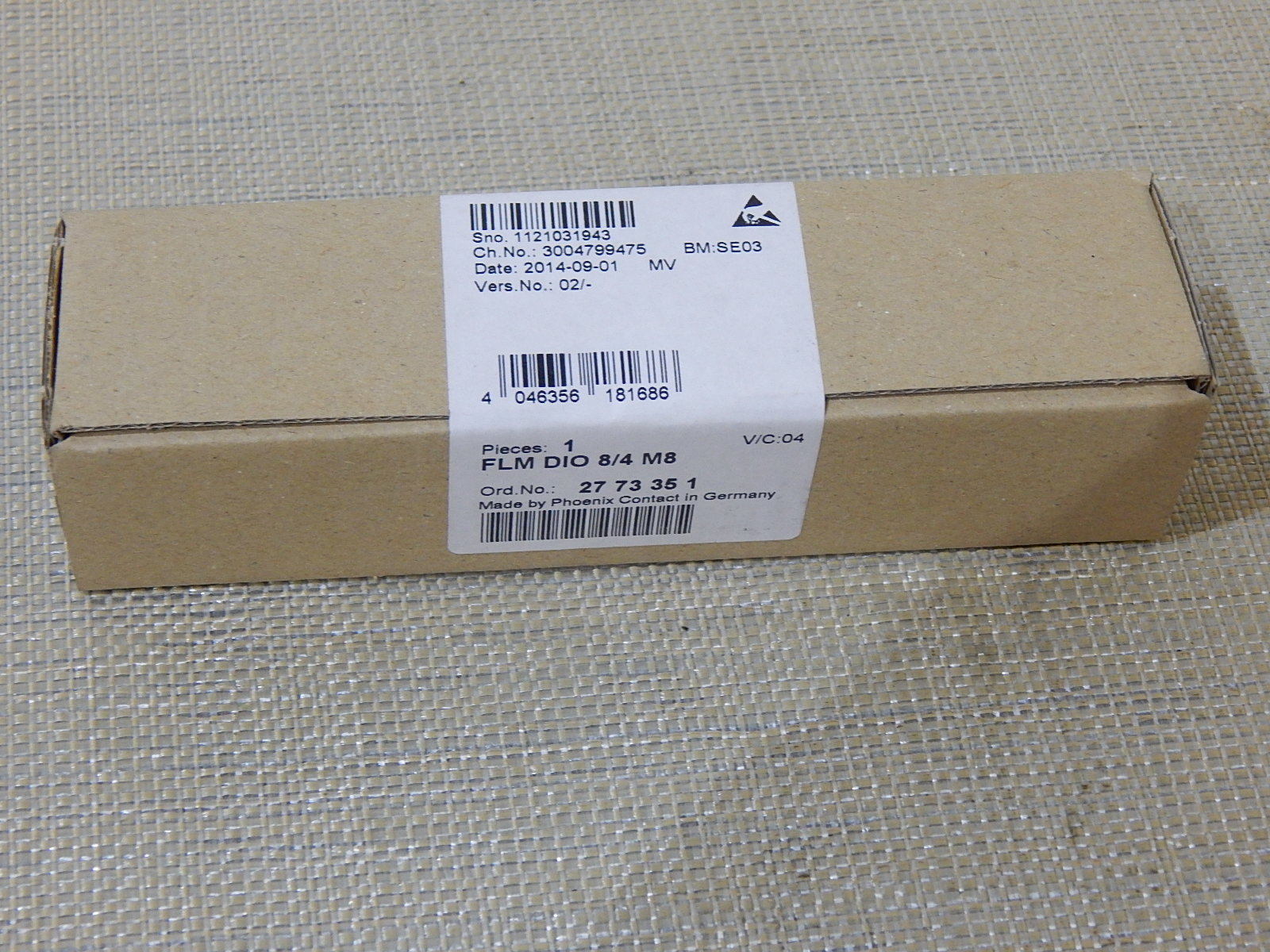 Phoenix Contact Fieldline Modular  FLM DIO 8/4 M8  New