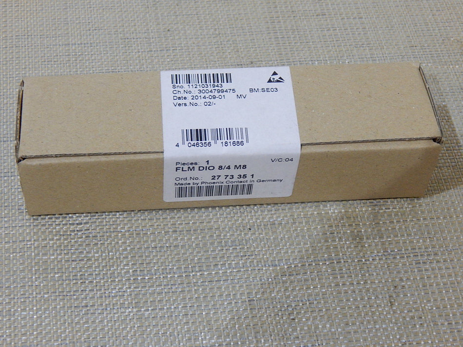 Phoenix Contact Fieldline Modular  FLM DIO 8/4 M8  New
