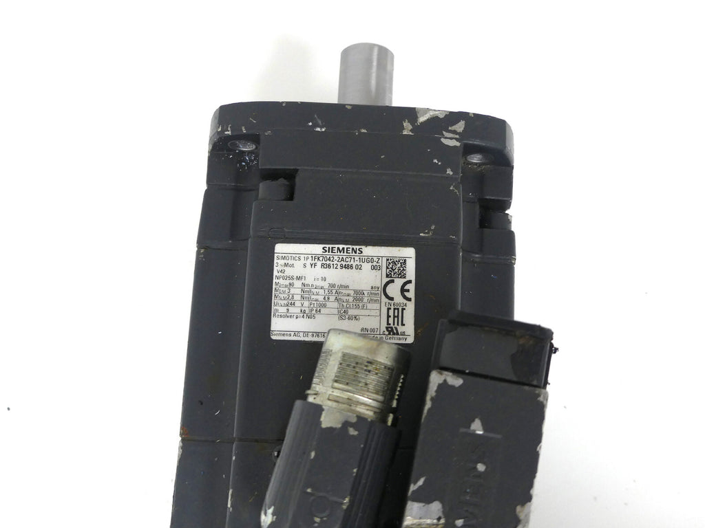 SIEMENS 1FK7042-2AC71-1UG0-Z   (beschädigt,s.Blider)