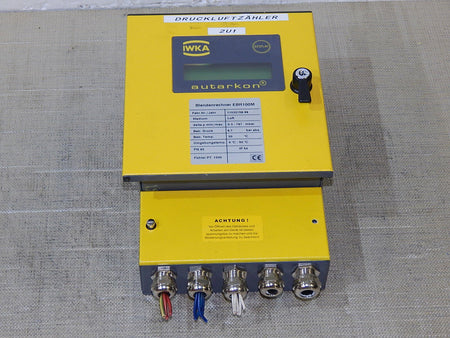 IWKA autarkon®  Druckluftzäler//Wärmezähler  EBR100M Fabr.Nr./ 11032158-98  used
