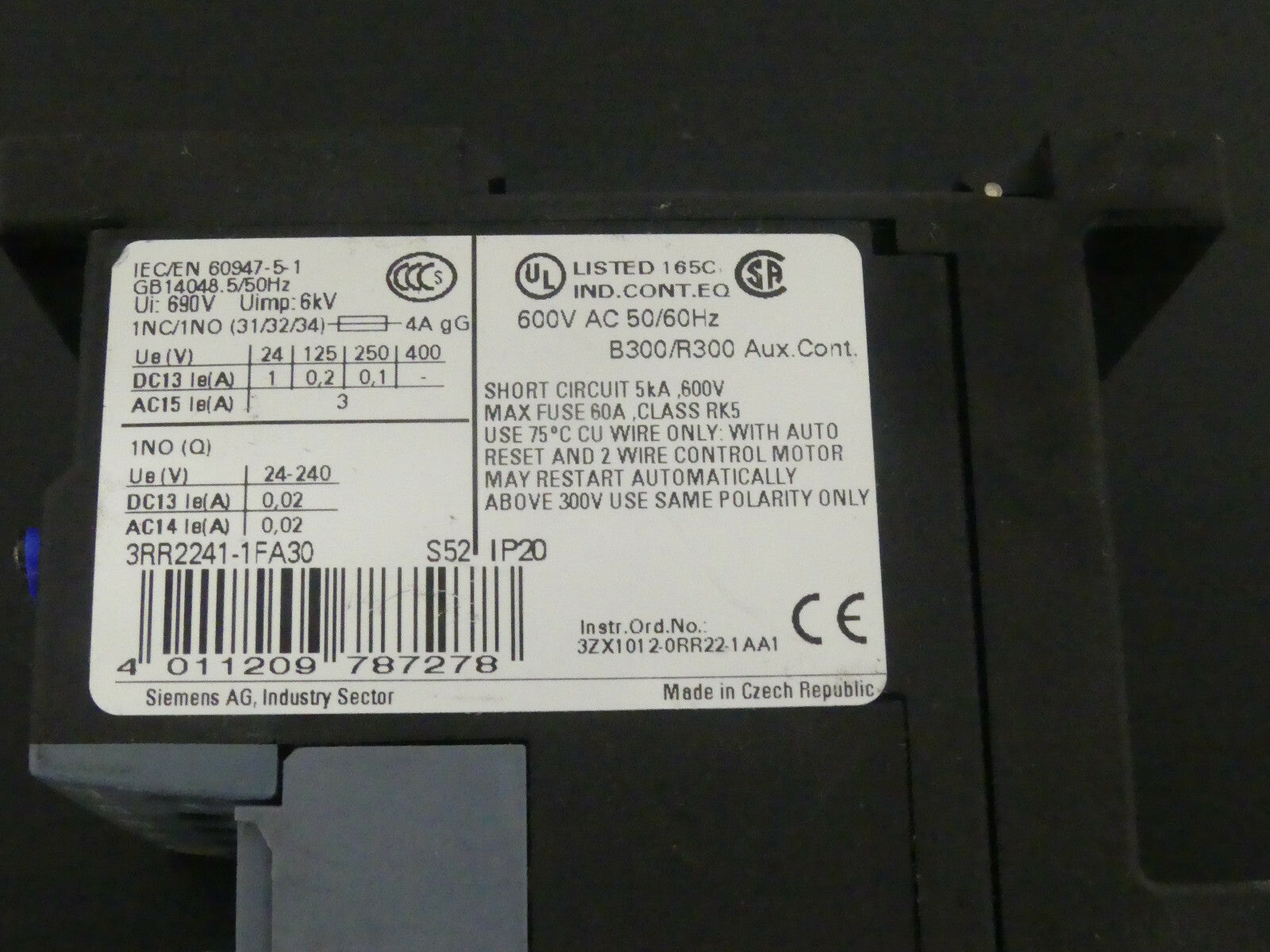 Siemens 3RR2241-1FA30