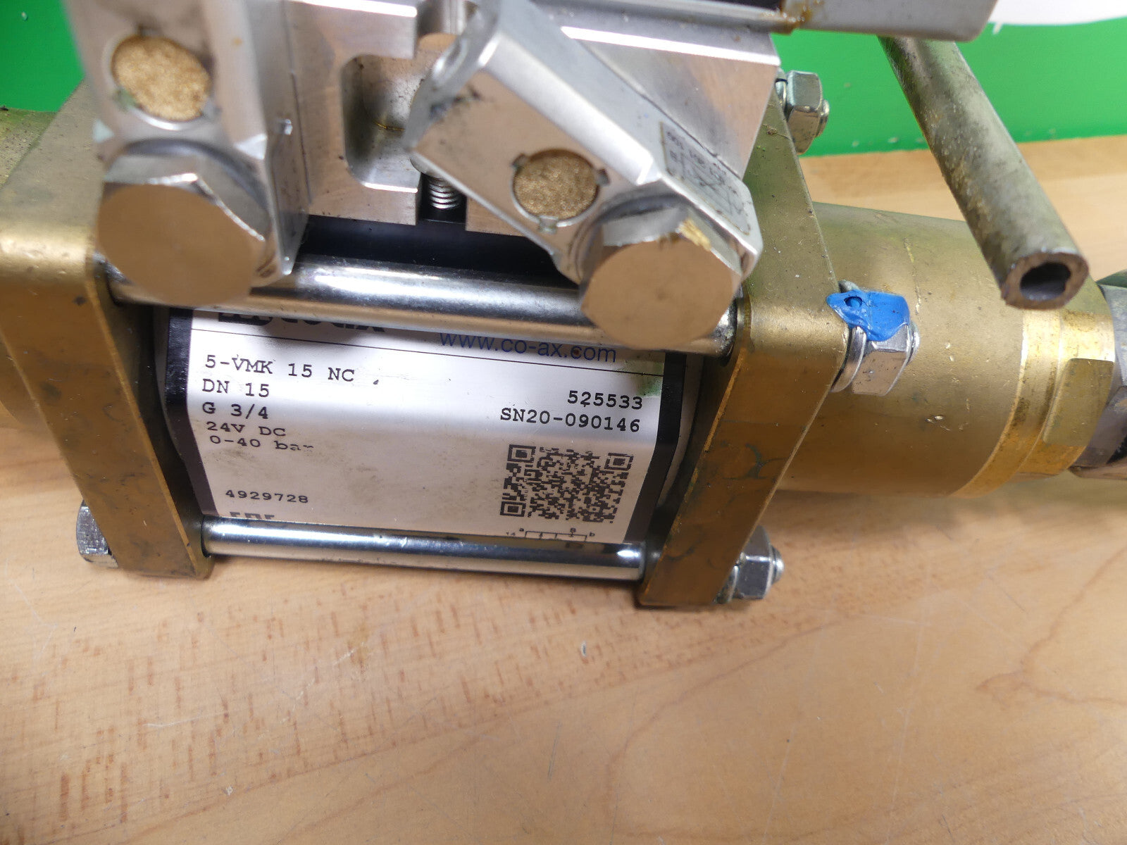 Coax 5-VMK 15 NC  Ventil 24V DC 0-40 bar  s.Bilder