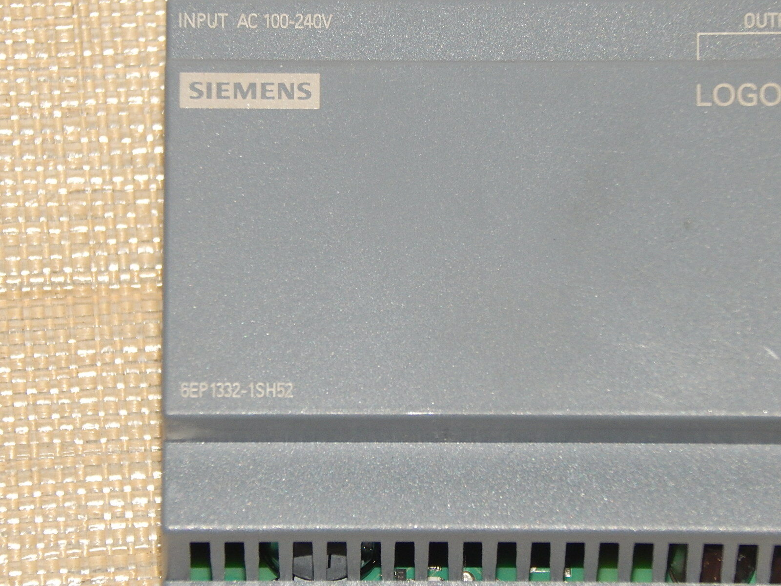  Siemens LOGO Power Supply 6EP1332-1SH52 used