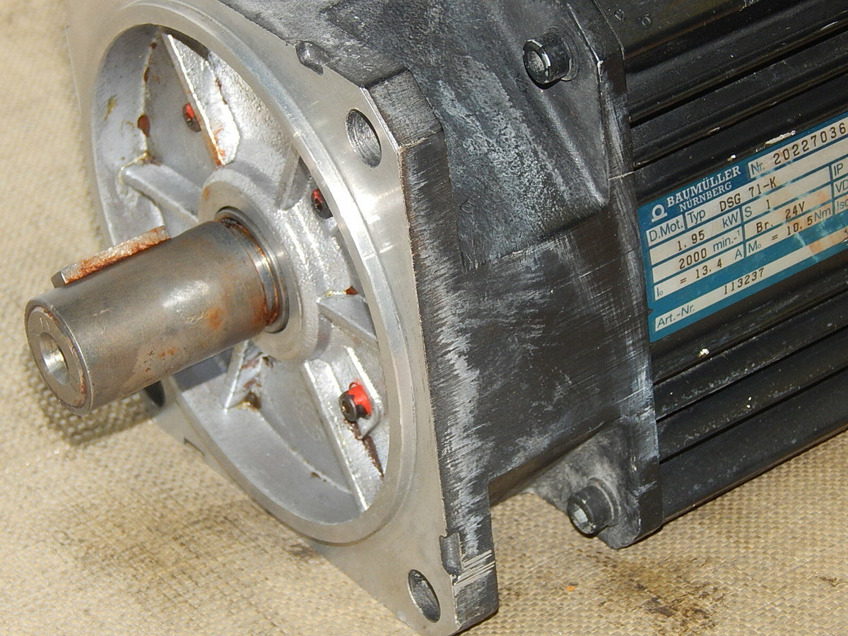  Baumüller DSG 71-K  DSG71-K  1,95kW rpm2000 used