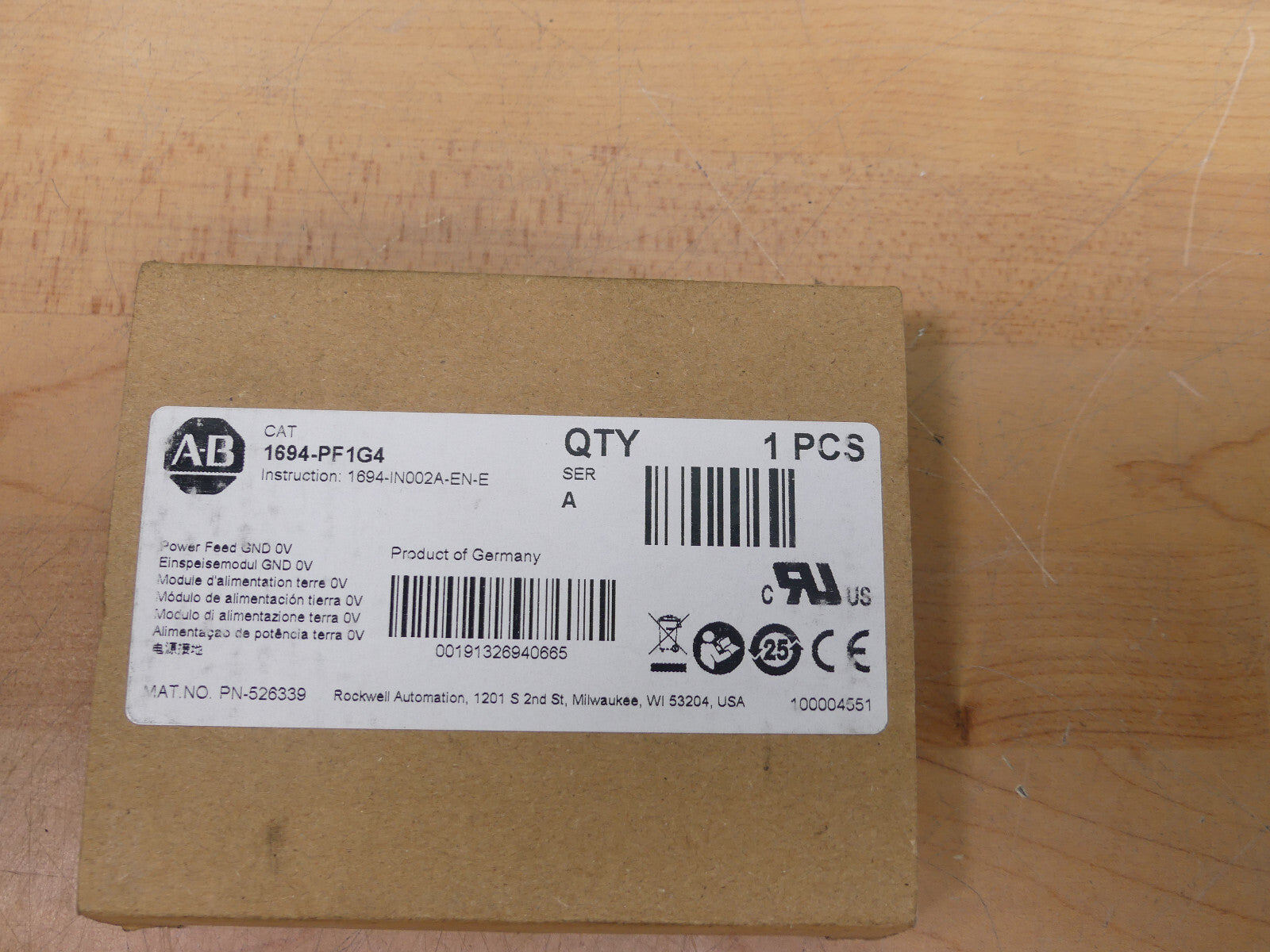 Allen-Bradley 1694-PF1G4 SER A