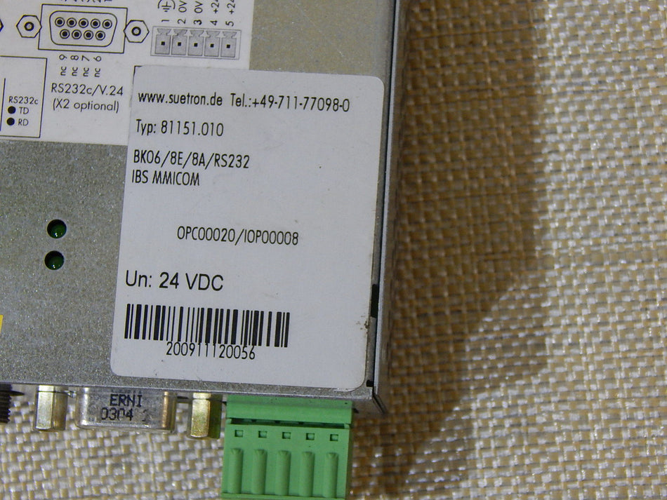 Sütron Bus Modul Typ 81151.010  Used