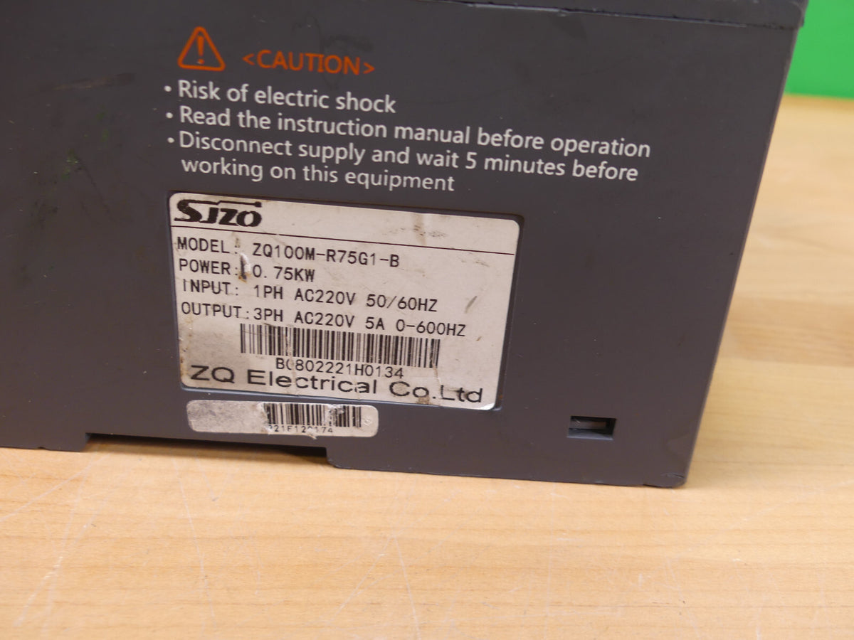 SJZO  ZQ100M-R75G1-B used