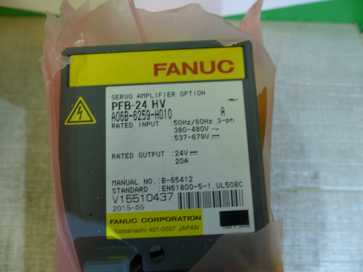 Fanuc Servo Amplifier  PFB-24 HV  // A06B-6259-H010 Neuwertig