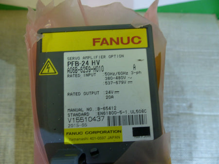 Fanuc Servo Amplifier  PFB-24 HV  // A06B-6259-H010 Neuwertig