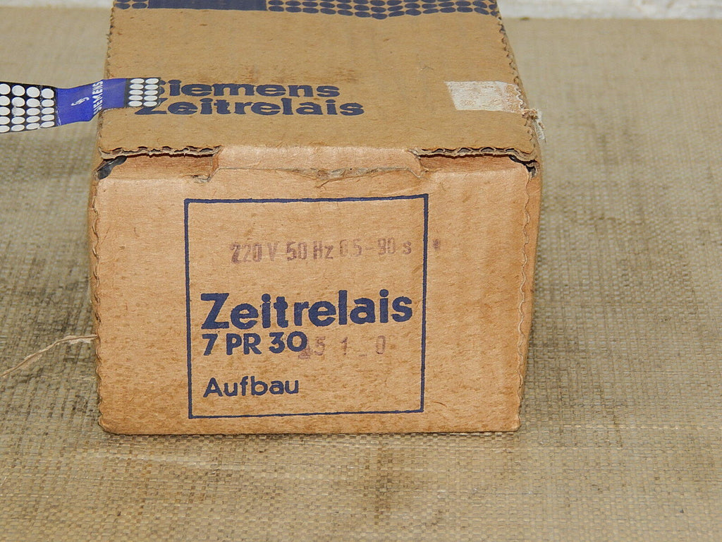  Siemens 7PR30 51-0 Zeitrelais 