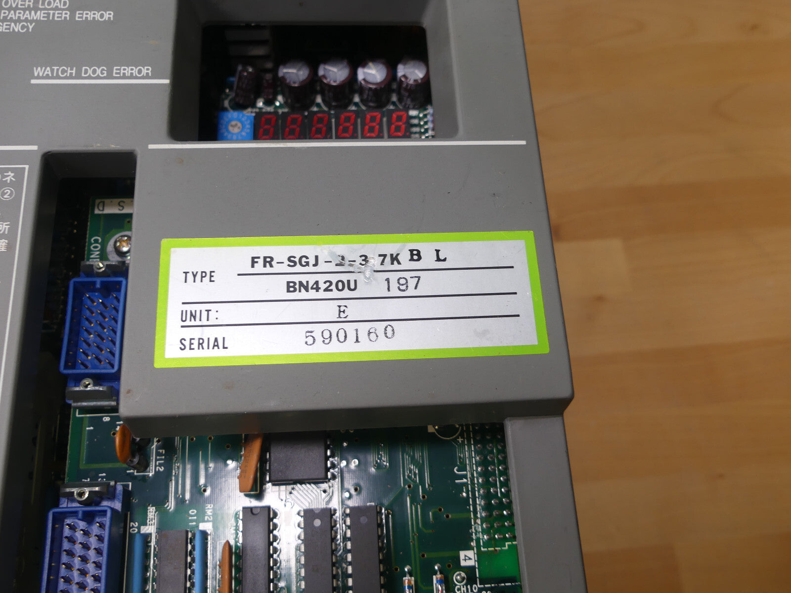 Mitsubishi Traub FR-SGJ-2-3.7K-BL Leicht Beschädgit s.Bilder