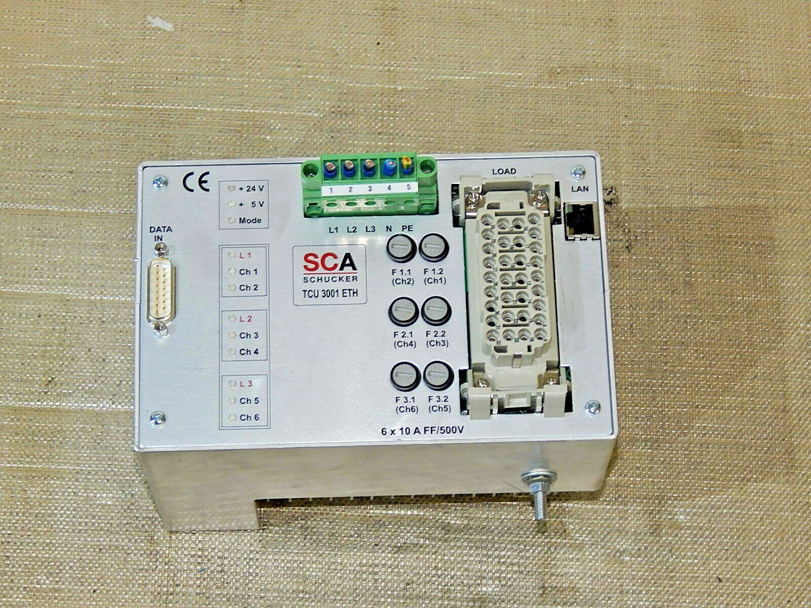 SCA Schucker Heizsteuerung TCU 3001 ETH USED