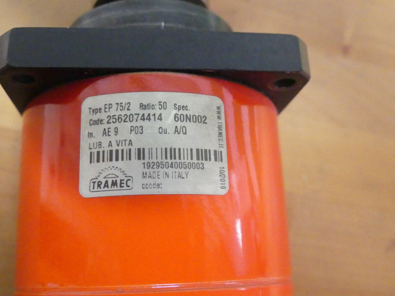 Beckhoff AM8023-0E20-0000 mit tramec EP75/2 Getriebe