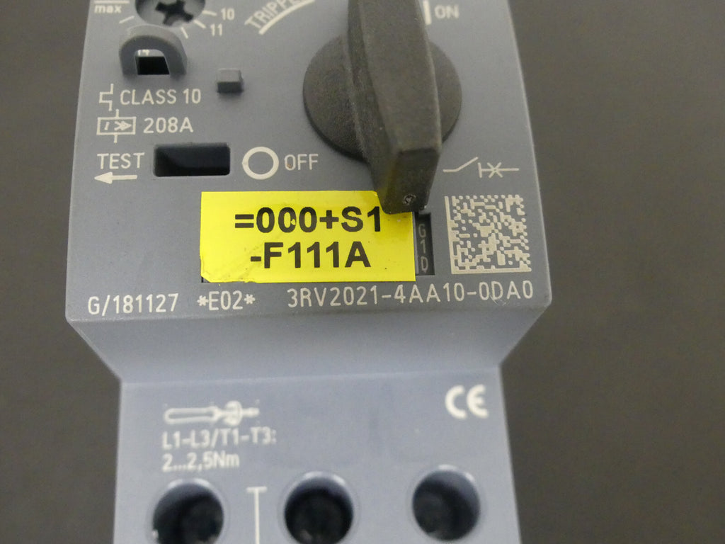 SIEMENS SIRUS 3RV2021-4AA10-0DA0