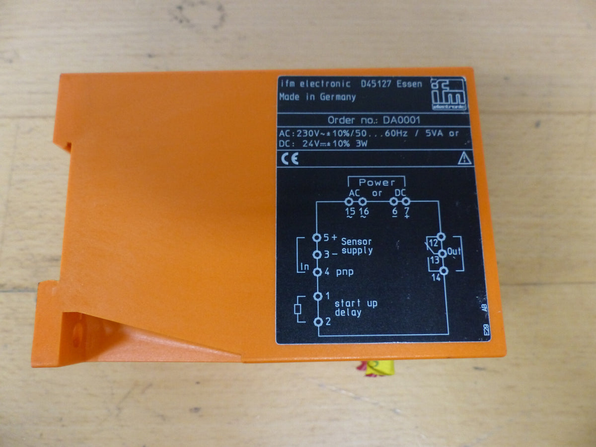 IFM ELECTRONIC UNDERSPEED MONITOR A300