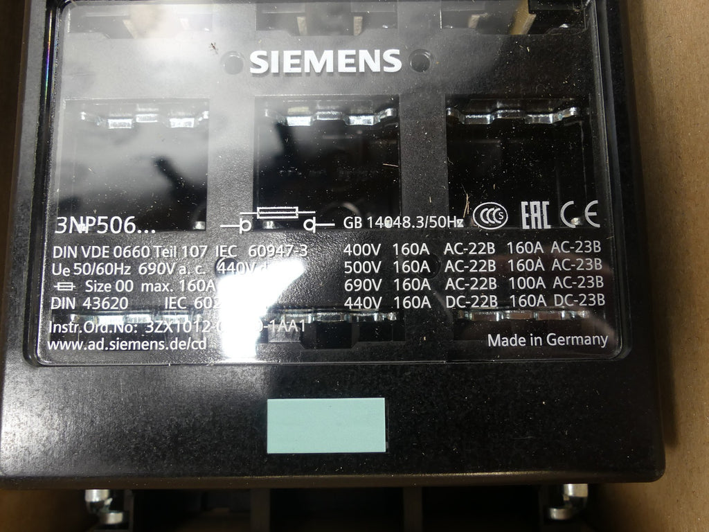 Siemens 3NP5060-0CA00