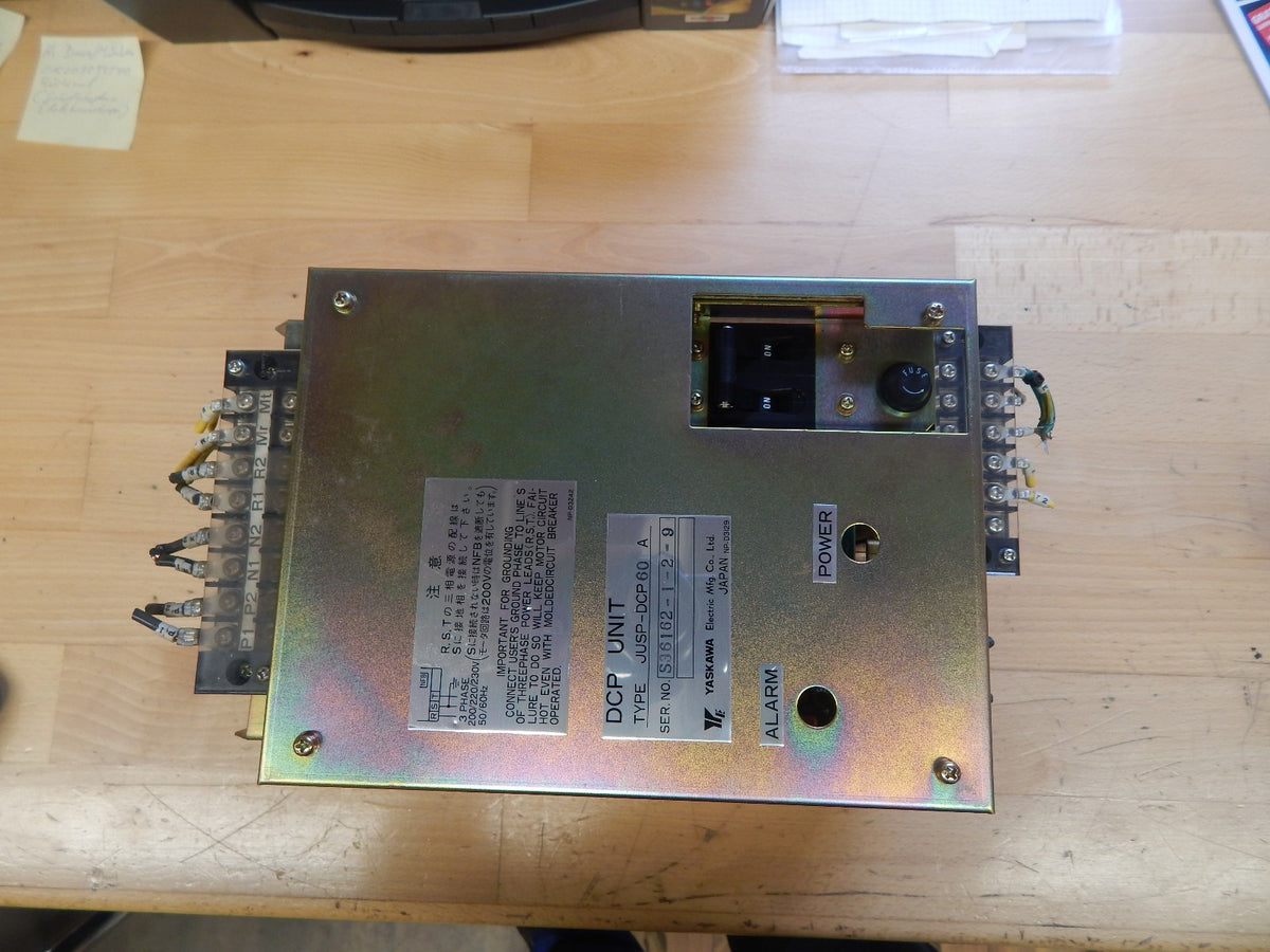 Yaskawa Yasnac DCP Unit,  JUSP-DCP 60 A, Used, WARRANTY