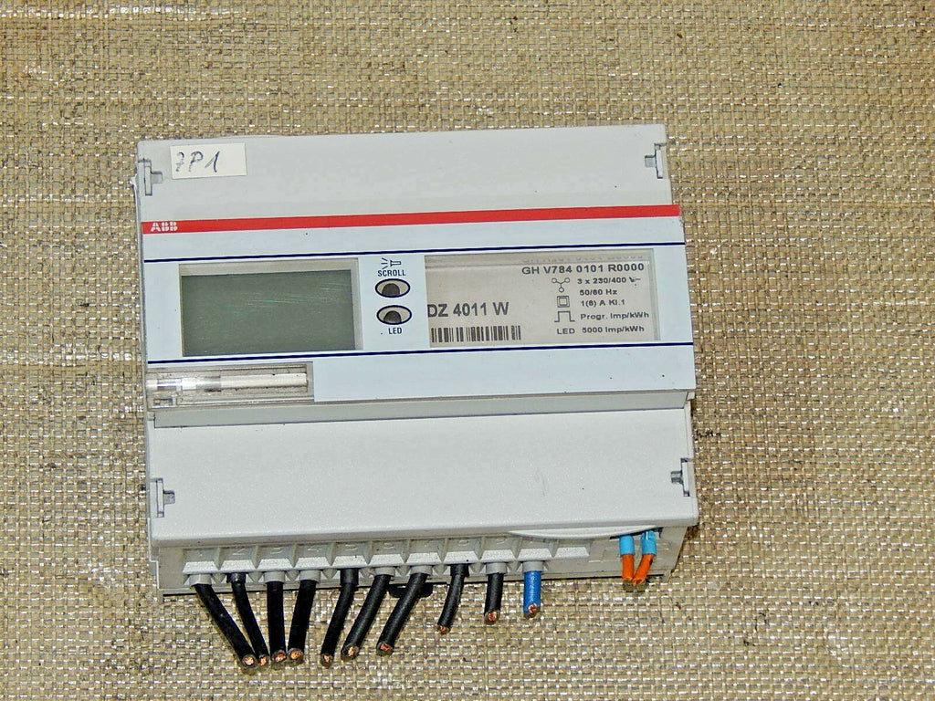 ABB  Energieverbrauchszähler DZ 4011 W   GH V784 0101 R000   used s.Bilder