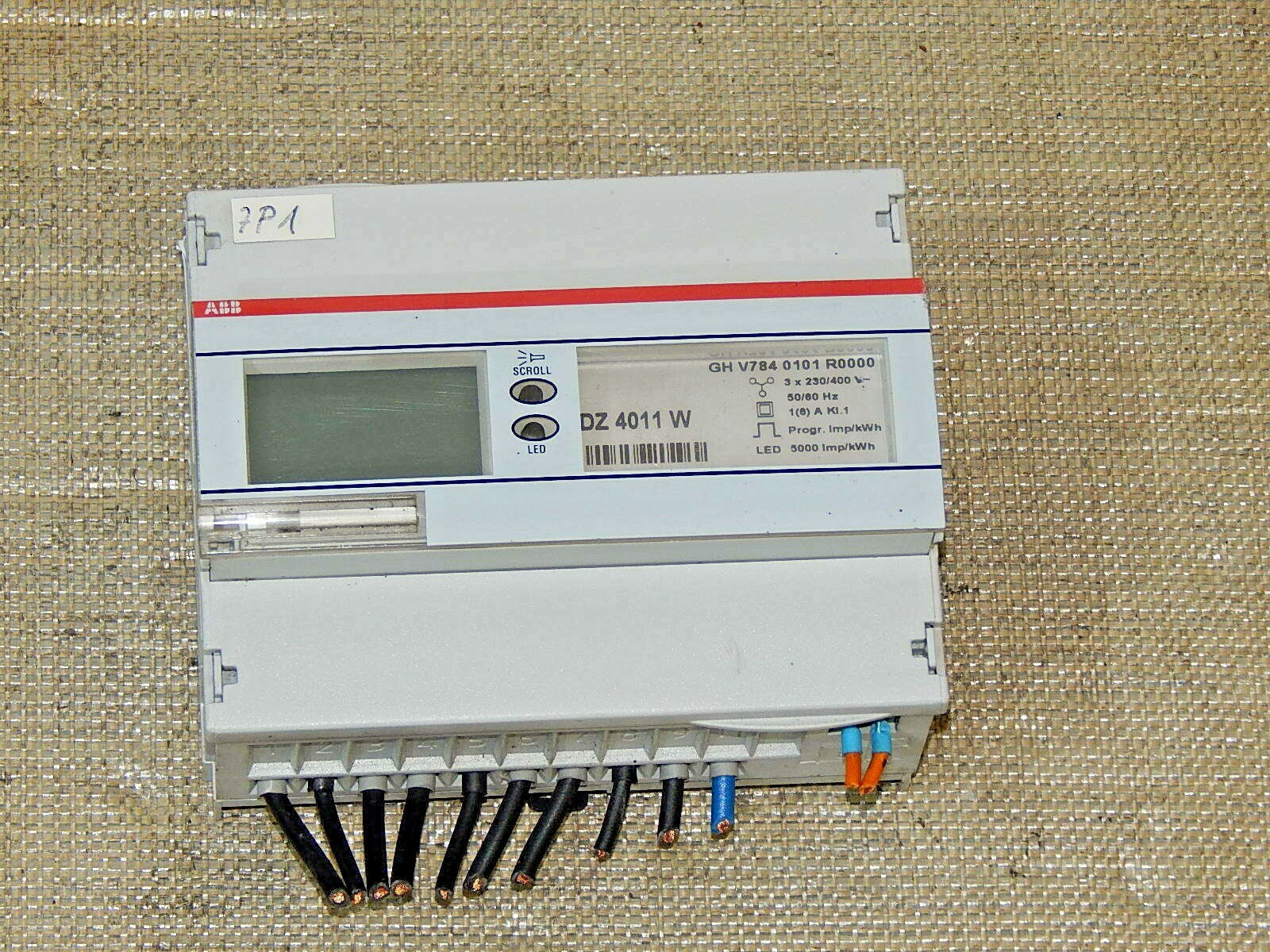 ABB  Energieverbrauchszähler DZ 4011 W   GH V784 0101 R000   used s.Bilder