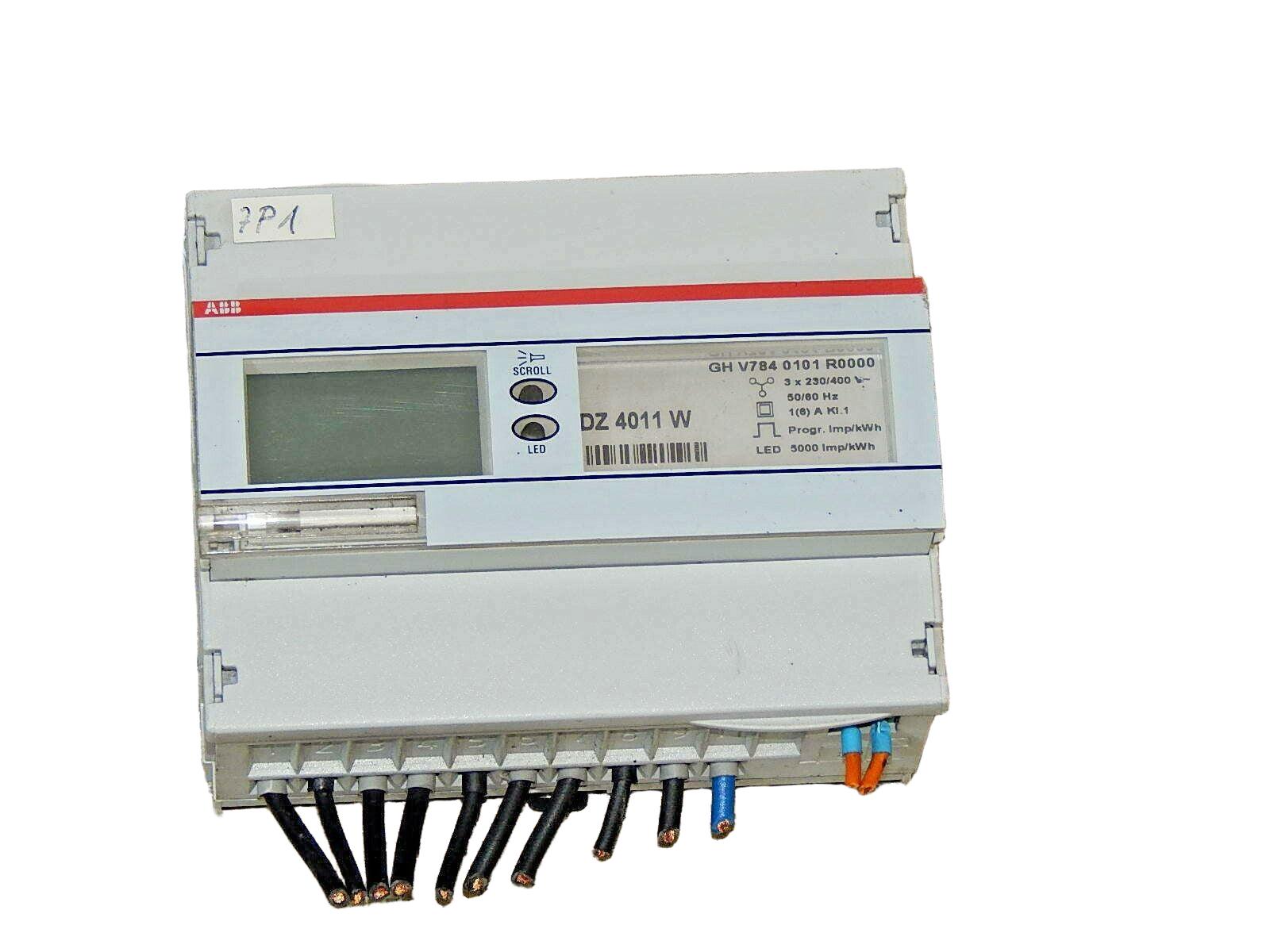ABB  Energieverbrauchszähler DZ 4011 W   GH V784 0101 R000   used s.Bilder